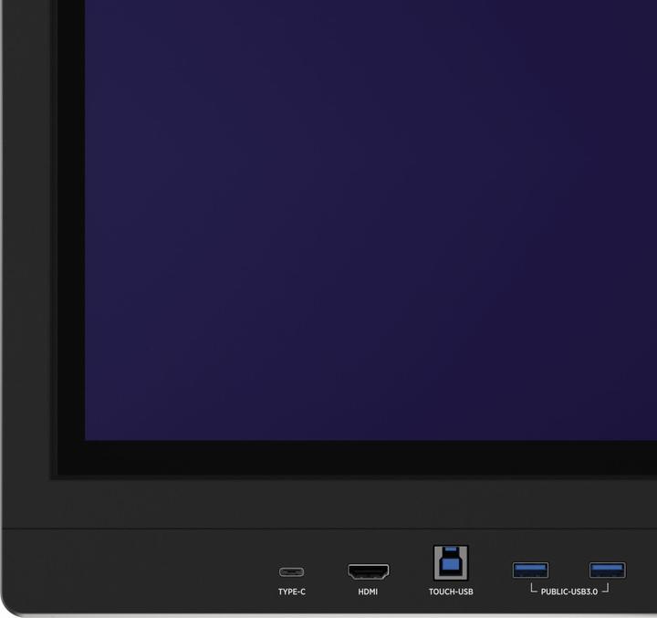 Actual product image TD-1165² Interactive flat screen 165.1 cm (65"") WLAN 350 cd/m² 4K Ultra HD Black Touchscreen (3840 x 2160 Pixels, 65")