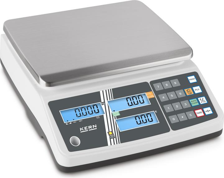 Produktbild Kern Preisrechnende Waage Max 3 kg 6 kg e=0,001 kg 0,002 kg d=0,001 k...