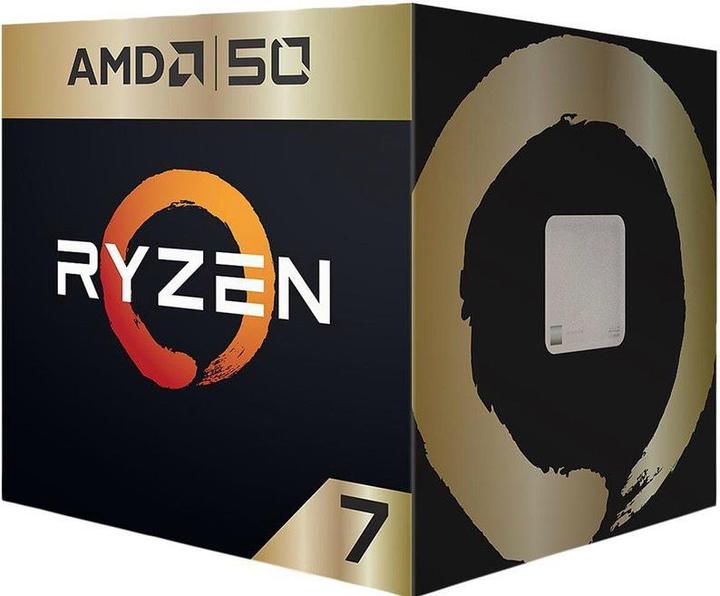Image du produit AMD Ryzen 7 2700X 50ème Anniversaire Edition Or (AM4, 3.70 GHz, 8 -Core)