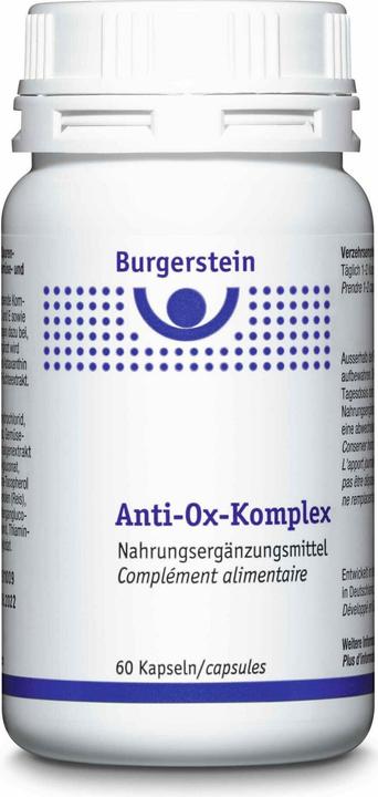 Actual product image Burgerstein Anti-Ox (60 Piece, Capsules, 115 g)
