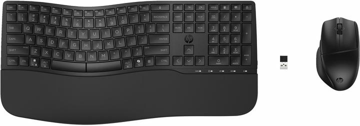 Actual product image HP 685 Comfort Dual-Mode Keyboard and Mouse Combo, Full-size (100%), Wireless, RF Wireless + Bluetoo (CH, Wireless)