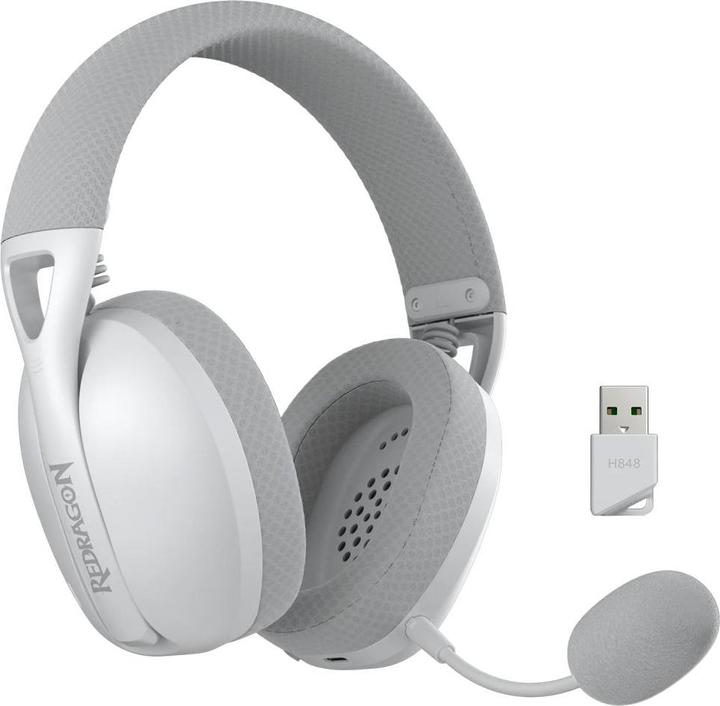 Actual product image Redragon Słuchawki H848 Ire Pro Białe (H848G) (Wireless)