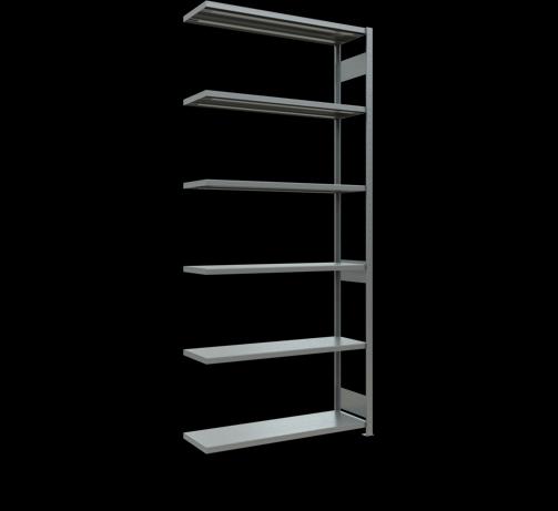 Stecksystem Anbauregal MULTIplus250 mit Längenriegel