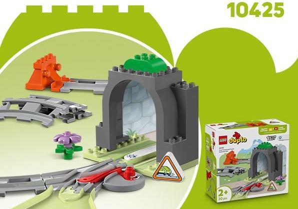Actual product image LEGO Grosse interaktive Eisenbahn (10428)