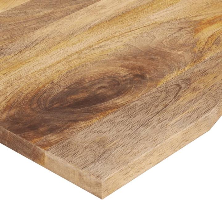 Actual product image VidaXL Desk top Table top Wooden top with recess Solid wood Mango (80 x 60 x 2.5 cm)