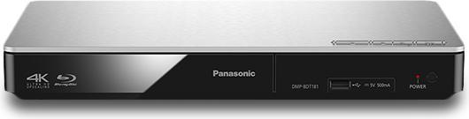 Actual product image Panasonic DMP-BDT181EF - Blu-ray speler - 3D (Bluray Player)