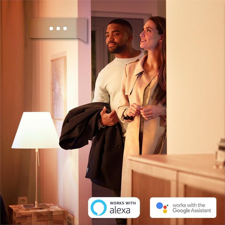 Actual product image Philips Hue White BT (E27, 9.50 W, 806 lm, 2 x, F)