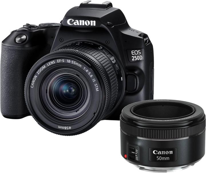 Canon EOS 250D (29 - 88 mm, 24.10 Mpx, APS-C / DX)