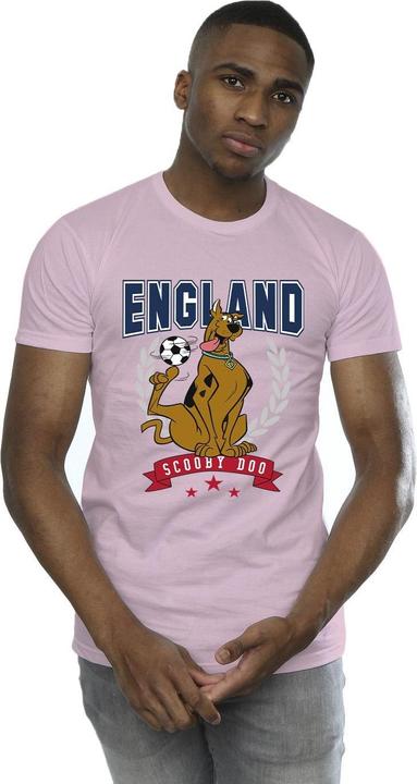 Actual product image Scooby Doo Mens England Football T-Shirt (S)