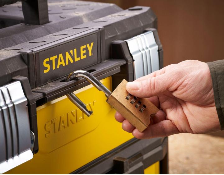 Actual product image Stanley Tool box metalplastic with integrated drawer (1 pieces)