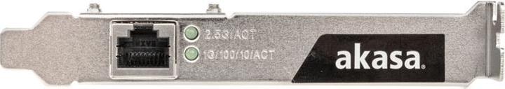 Actual product image Akasa PCIe network card, 2.5GB (Ethernet)