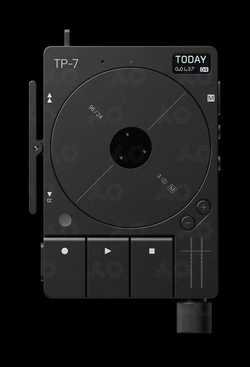 Actual product image Teenage Engineering TP-7 black (Handheld)