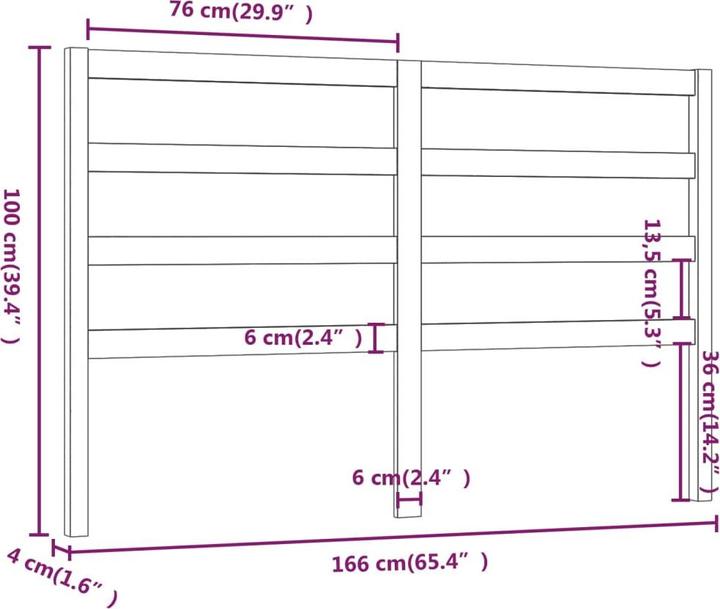 Immagine prodotto VidaXL Batsheva (206 x 4 x 100 cm)