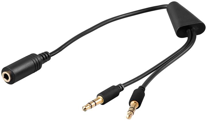 Actual product image MicroConnect Audio-Adapter (0.40 m, 3.5mm jack (AUX))
