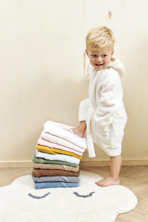 Meyco Hooded towel basic towelling offwhite