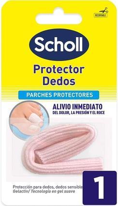 Scholl Protective Tube for Fingers Nails and Calluses Immediate Pain Pressure and Ocean Relief Black Standa