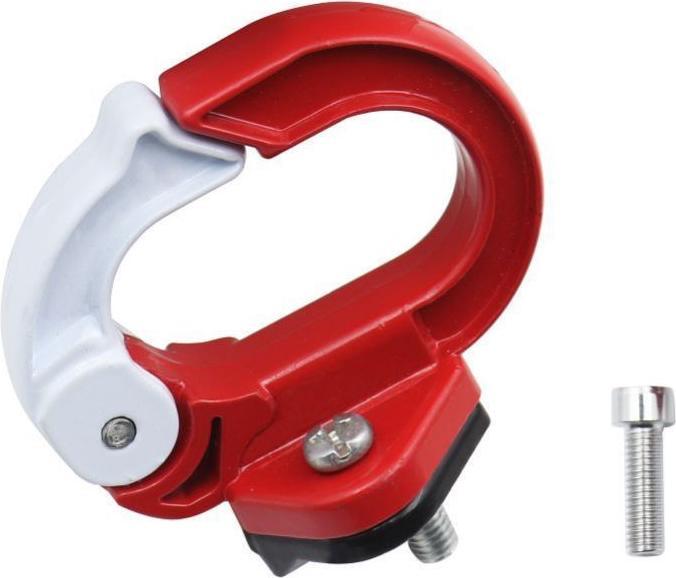 OEM Bicycle accessory Hook for shopping for bike / scooter aluminum FS365-006 red white T