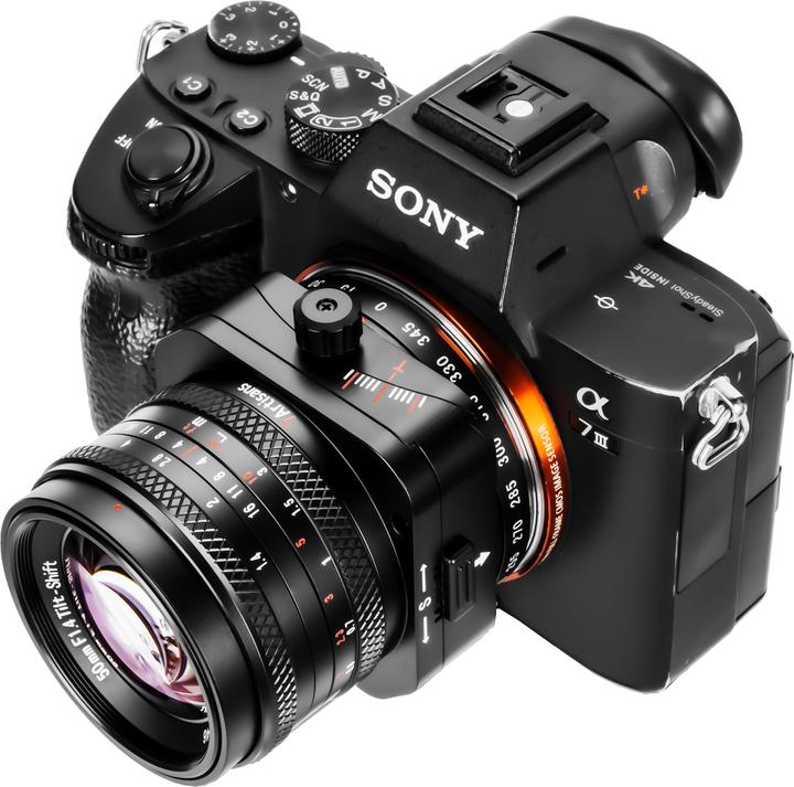 Immagine prodotto 7artisans 50 mm f/1.4 Tilt Shift Sony E (Sony E, APS-C / DX, Full-frame)