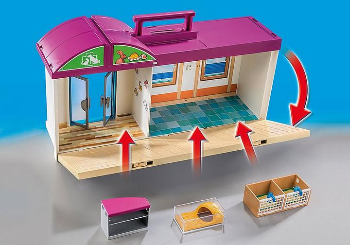 Image du produit Playmobil Clinique des animaux de compagnie (70146, Playmobil City Life)