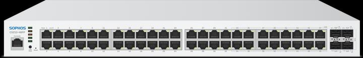 Produktbild Sophos CS210-48FP Switch - 48 port 16x2.5G with Full PoE - EU power cord (48 Ports)