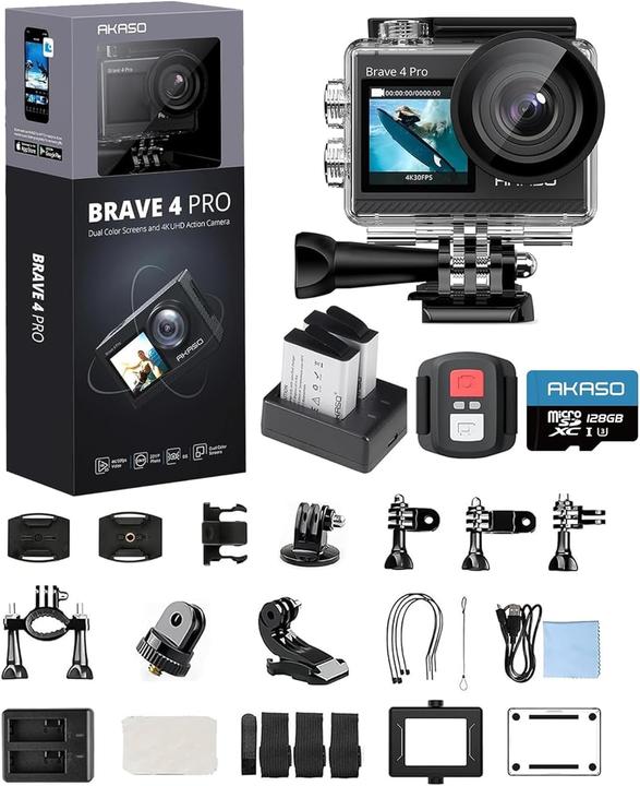 Akaso Brave 4 Pro Action Cam 4K Ultra HD