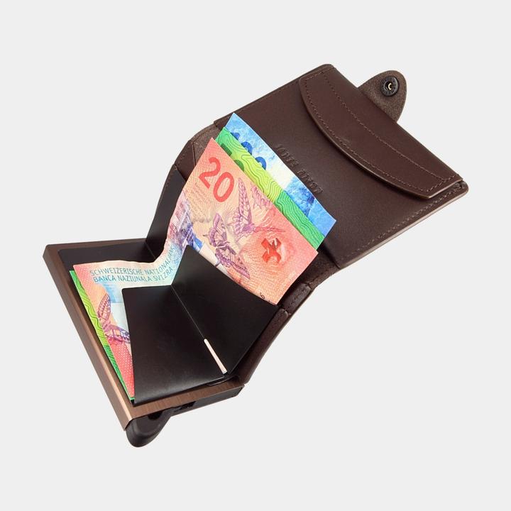 Image du produit James Dixon Botón One - Cacao - Porte-monnaie