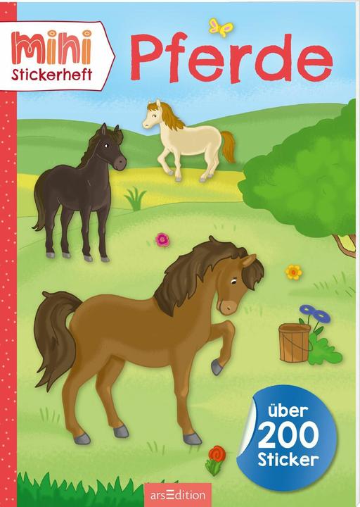 Produktbild MINI-Stickerheft – Pferde