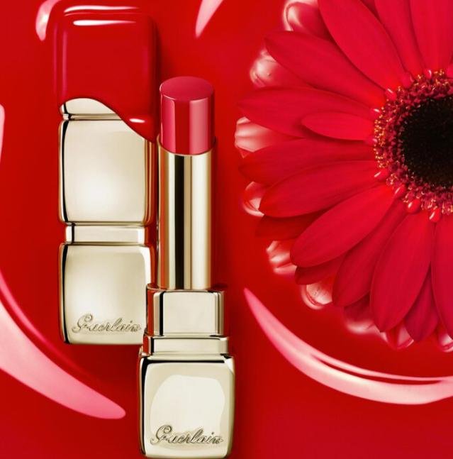Actual product image Guerlain KissKiss Shine Bloom No 519 (519 Floral Brick)