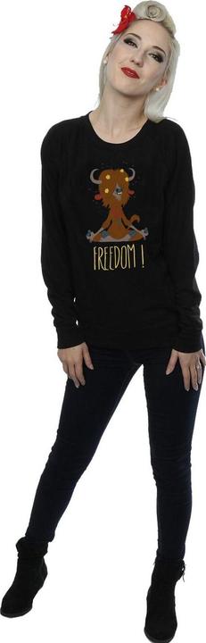 Actual product image Disney Womens/Ladies Zootropolis Yak Freedom Sweatshirt (XXL)