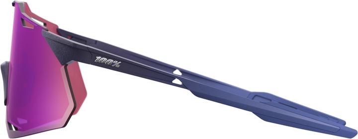 Image du produit 100% Hypercraft XS (Satin Storm métallique, Lentille miroir pourpre)