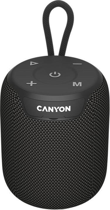 Canyon OnMove 9. Altoparlante Bluetooth 5.3 - Ricarica USB - 7 ore di autonomia - Scheda SD - IPX6 - e (7 h)