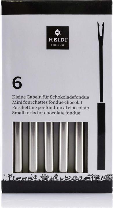 Actual product image Heidi Cheese Line Chocolate fondue forks