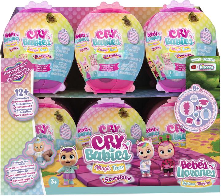 Actual product image IMC Toys Cry Babies Magic Tears Dress Me Up