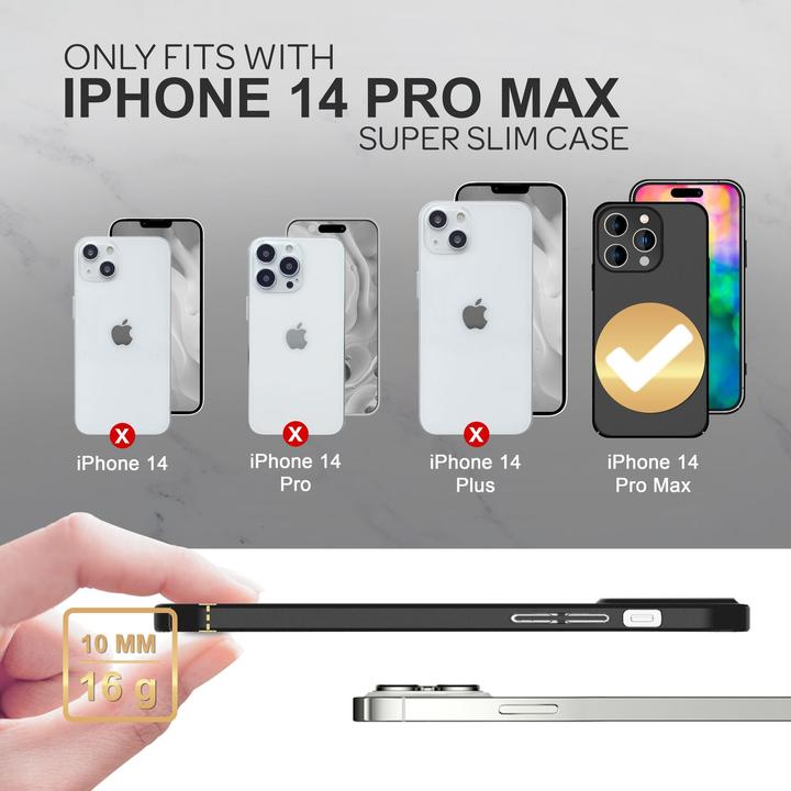 Immagine prodotto Nalia Custodia per cellulare extra sottile (Apple iPhone 14 Pro Max)