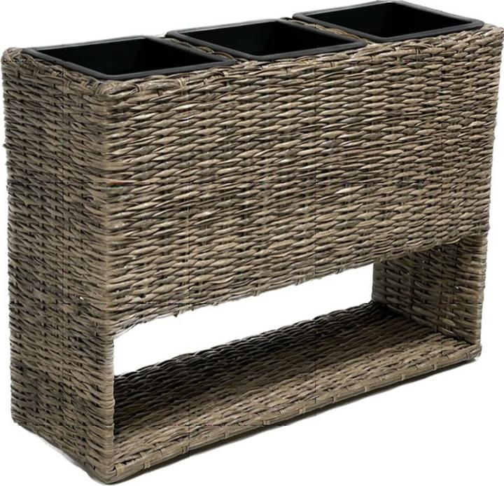Produktbild Garden Pleasure Pflanzkübel Metall braun rechteckig 82,0 x 60,0 cm (82 cm)