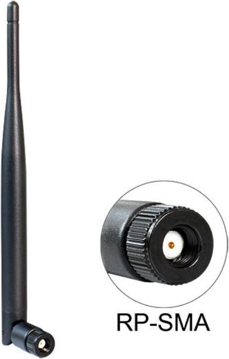 Produktbild Delock WLAN Antenne mit RP-SMA Stecker (WLAN)