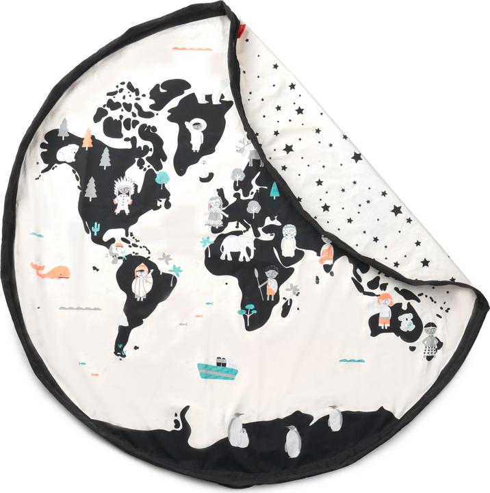 Image du produit play&go Carte du monde/Stars (140 x 140 cm)