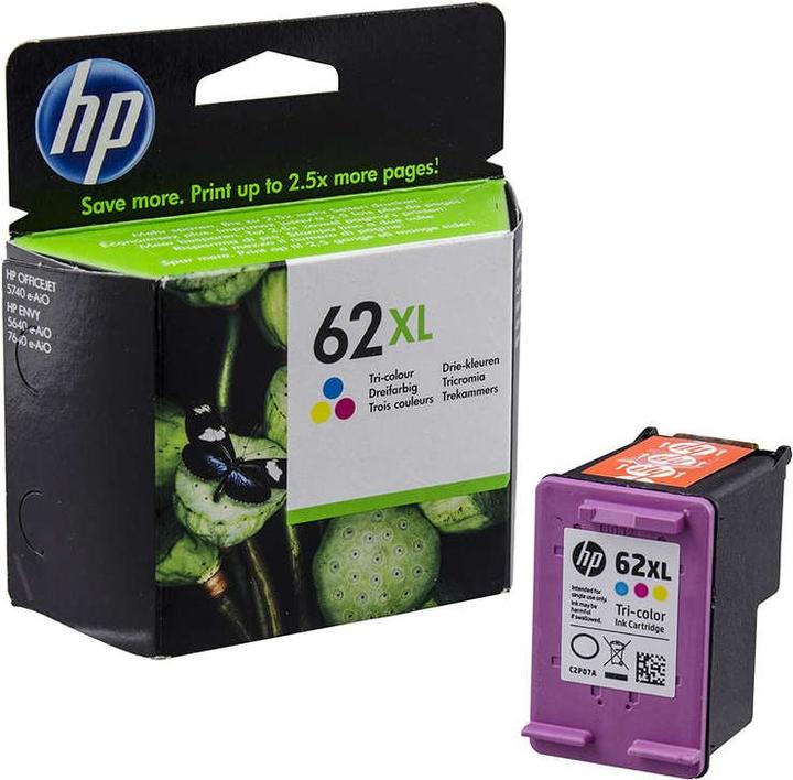 Image du produit HP 62xl (M, C, Y)