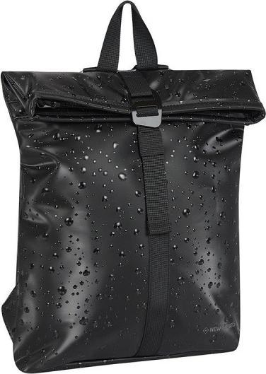Actual product image New Rebels Droplets Rolltop Backpack Mini Black