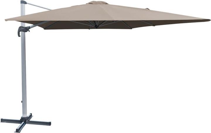 Contini De Luxe Ampelschirm 2.0 3x3m taupe (4 m)