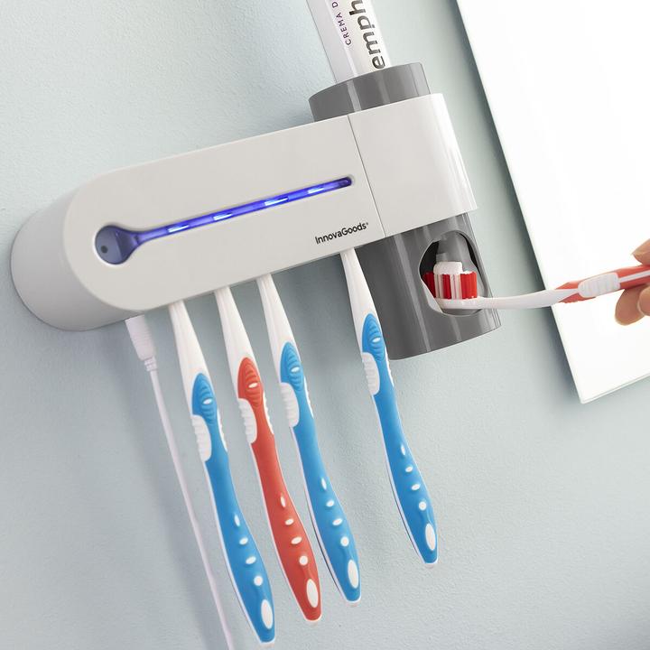 Produktbild InnovaGoods Zahnbürstenhalter mit UV-Sterilisation