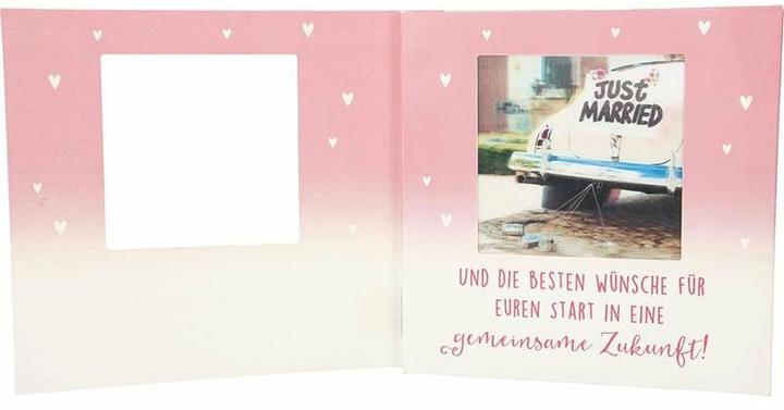 Produktbild Depesche Musikkarte mit Licht Zur Hochzeit, gute Fahrt ins Eheglück! (1 Stk.)
