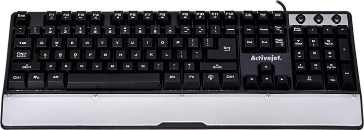 Actual product image Activejet K-3242 Keyboard USB QWERTY US International (US, Cable)