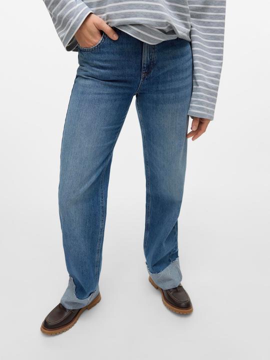 Produktbild Vero Moda VMALLISON Mid Rise Gerade geschnitten Jeans Straight-Fit (W30/L32)