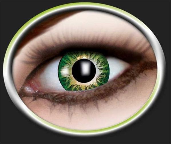 Actual product image Zoelibat Contact lenses 3 tone green (Green)