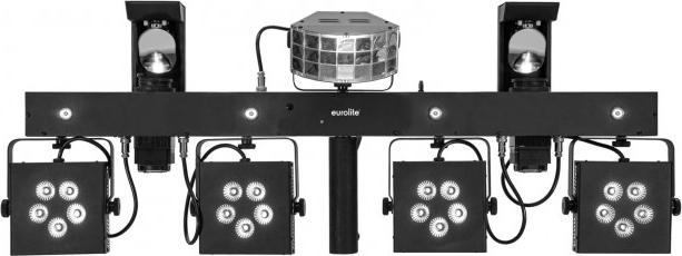 Image du produit Eurolite Kit d'éclairage compact LED KLS Scan Pro Next FX