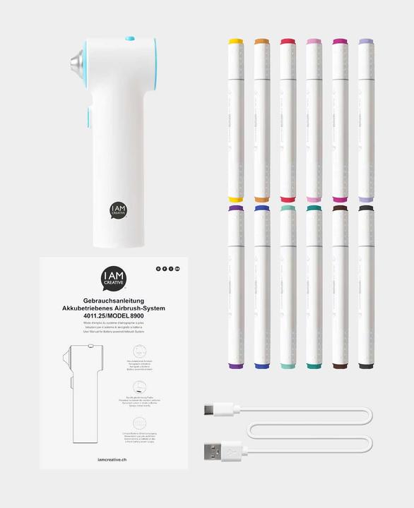 Immagine prodotto I Am Creative Set di pennelli ad aria compressa