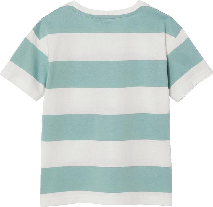 Produktbild Vertbaudet Jungen T-Shirt mit breiten Streifen und Recycling-Baumwolle (128)