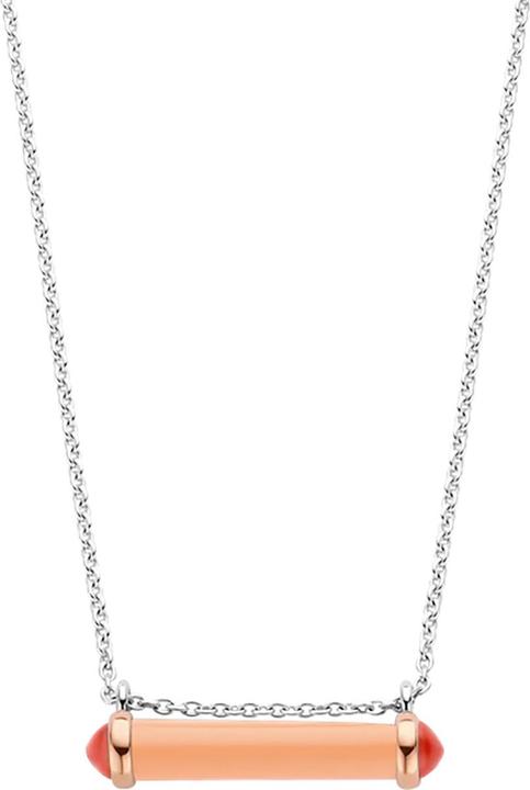 Produktbild Ti Sento Milano Collier korallenpink bicolor rosévergoldet 3963CP/42 (925 Sterling Silber, 48 cm)
