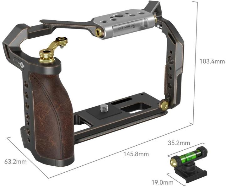 Produktbild SmallRig 3872 Retro Handheld Cage Kit für FUJIFILM X-T5 (Neuheit) (Cage)
